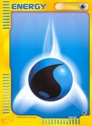 Image of Water Energy 165  - Reverse Holofoil Expedition - Common