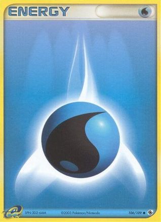Image of Water Energy 106/109  Ruby and Sapphire - Common