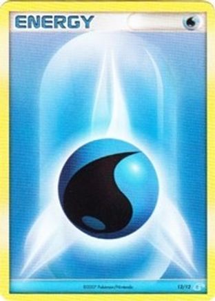 Image of Water Energy 012  DP Trainer Kit Manaphy & Lucario - Common