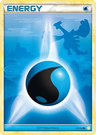Image of Water Energy 117/123  HeartGold SoulSilver - Common