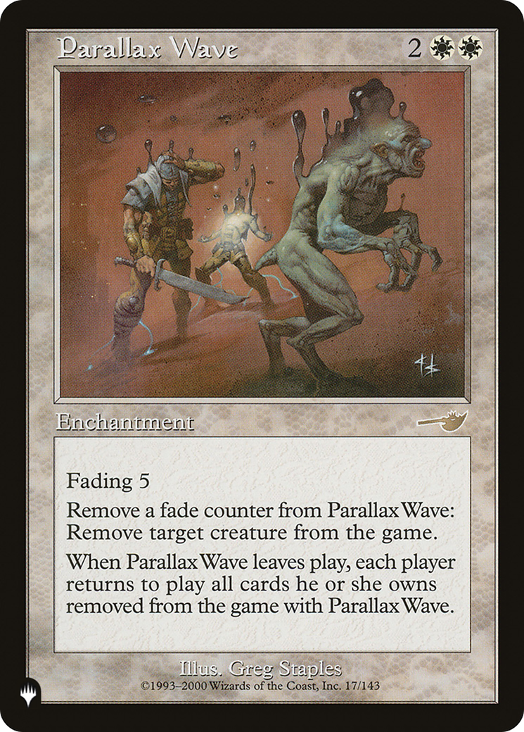 Image of Parallax Wave (LIST-NEM-17) - The List