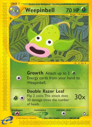 Image of Weepinbell 065  Aquapolis - Uncommon