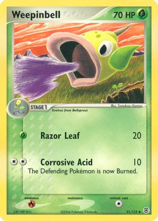 Image of Weepinbell  FireRed & LeafGreen - Uncommon