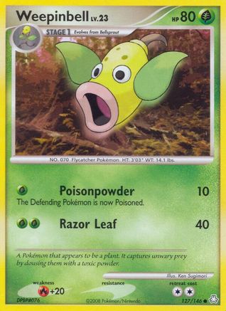 Image of Weepinbell 127  Legends Awakened - Common