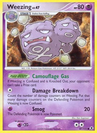 Image of Weezing 087  Rising Rivals - Common
