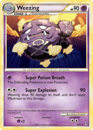 Image of Weezing 038  Call of Legends - Rare