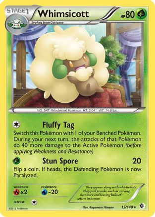Image of Whimsicott 015  Boundaries Crossed - Rare