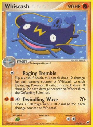 Image of Whiscash 028  Deoxys - Rare