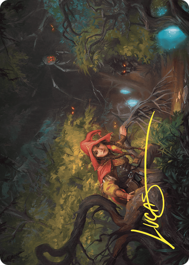 Image of Brave the Wilds // Brave the Wilds (AWOE-025) - Wilds of Eldraine Art Series (Borderless) Foil
