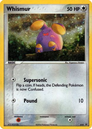 Image of Whismur 019/40  - Holofoil Nintendo Promos - Promo