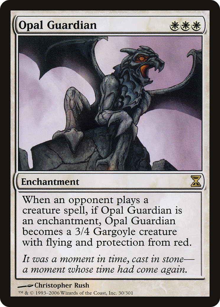 Image of Opal Guardian (TSP-030) - Time Spiral Foil