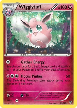 Image of Wigglytuff (89) 089/146  - Reverse Holofoil XY Base Set - Rare