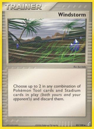 Image of Windstorm 085/100  Crystal Guardians - Uncommon