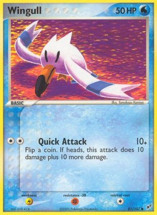 Image of Wingull 081/107  Deoxys - Common