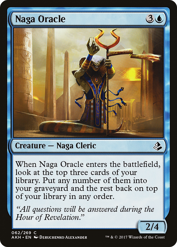 Image of Naga Oracle (AKH-062) - Amonkhet