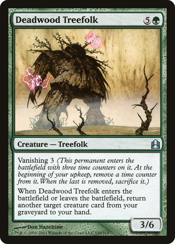 Image of Deadwood Treefolk (CMD-150) - Commander 2011