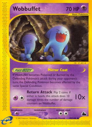 Image of Wobbuffet 045  - Reverse Holofoil Skyridge - Uncommon