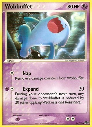Image of Wobbuffet 016  - Holofoil POP Series 4 - Common