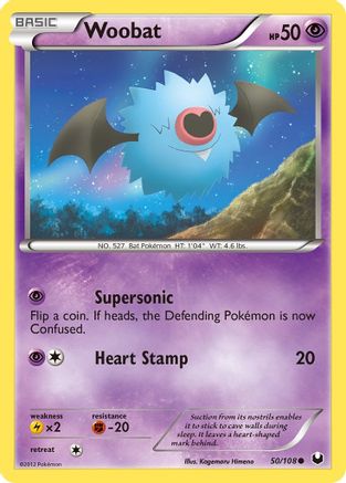 Image of Woobat  Dark Explorers - Common