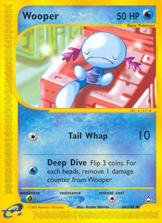 Image of Wooper (66) 066  Aquapolis - Uncommon