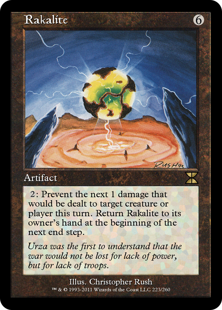 Image of Rakalite (ME4-223) - Masters Edition IV Foil