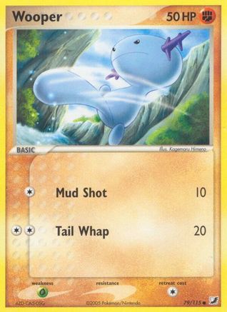Image of Wooper 079/115  Unseen Forces - Common