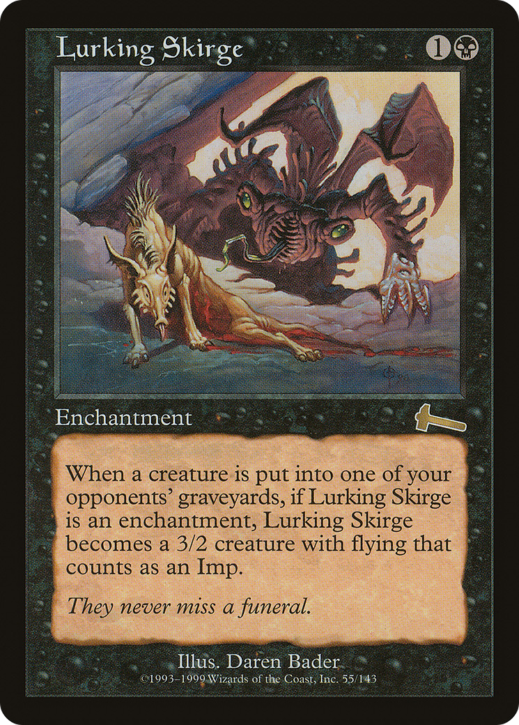 Image of Lurking Skirge (ULG-055) - Urza's Legacy