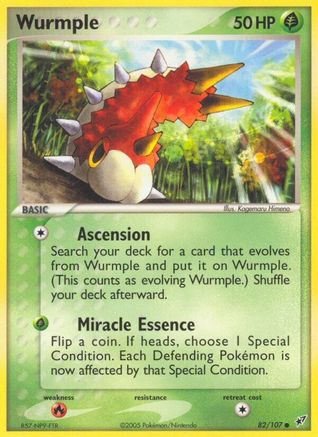 Image of Wurmple 082  Deoxys - Common
