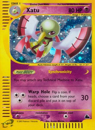 Image of Xatu (H32) H32  - Holofoil Skyridge - Holo Rare