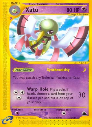 Image of Xatu (35) 035/144  Skyridge - Rare