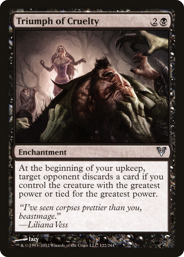 Image of Triumph of Cruelty (AVR-122) - Avacyn Restored Foil
