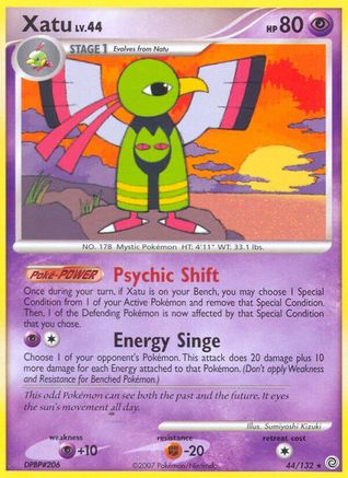 Image of Xatu 044  Secret Wonders - Rare