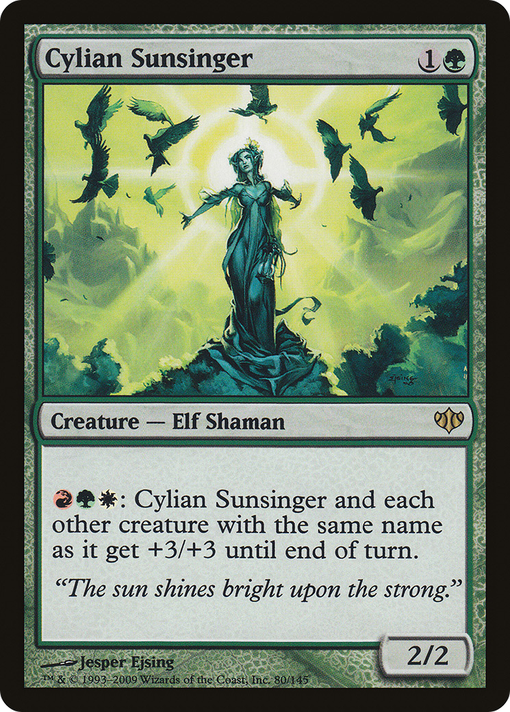 Image of Cylian Sunsinger (CON-080) - Conflux