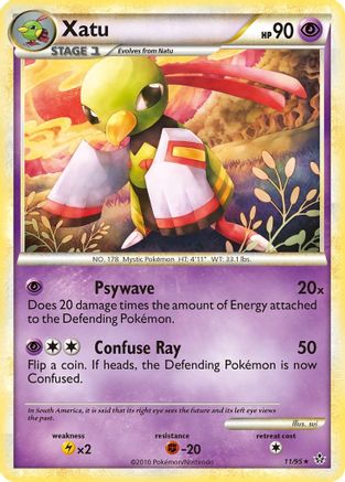 Image of Xatu 011  - Holofoil Unleashed - Holo Rare