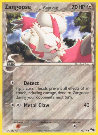 Image of Zangoose (Delta Species) 015  POP Series 5 - Common