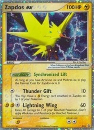 Image of Zapdos ex 033/40  - Holofoil Nintendo Promos - Promo