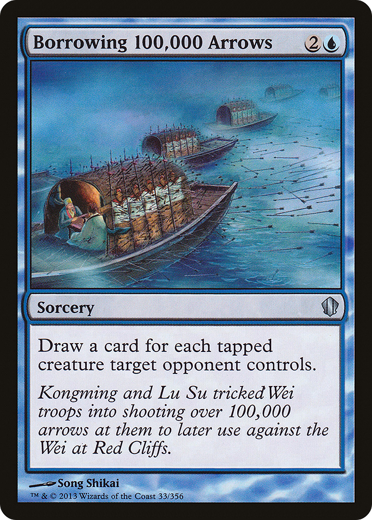 Image of Borrowing 100,000 Arrows (C13-033) - Commander 2013