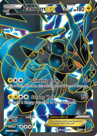 Image of Zekrom EX (97 Full Art) 097  - Holofoil Next Destinies - Ultra Rare