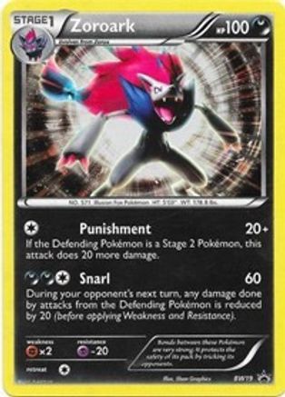 Image of Zoroark BW19  - Holofoil Black and White Promos - Promo