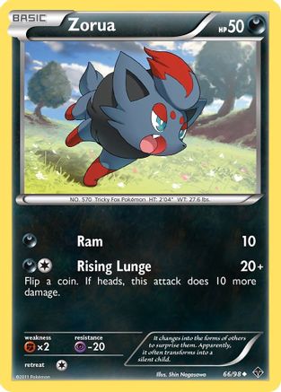 Image of Zorua 066  Emerging Powers - Common