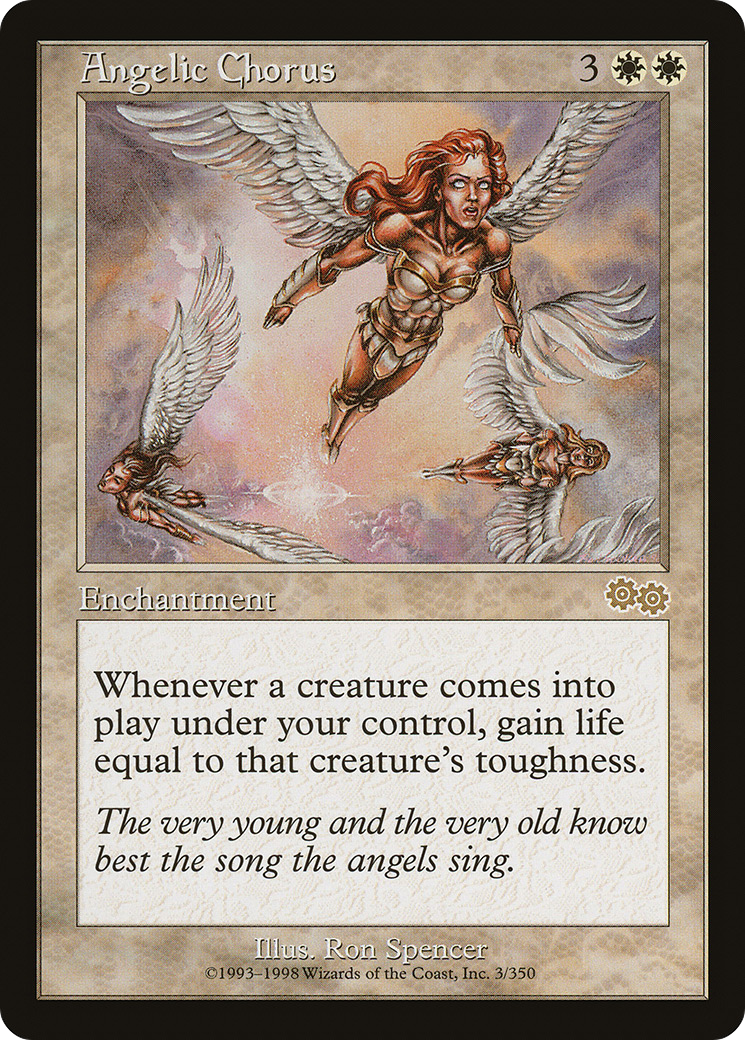 Image of Angelic Chorus (USG-003) - Urza's Saga