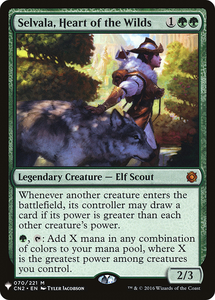 Image of Selvala, Heart of the Wilds (LIST-CN2-70) - The List