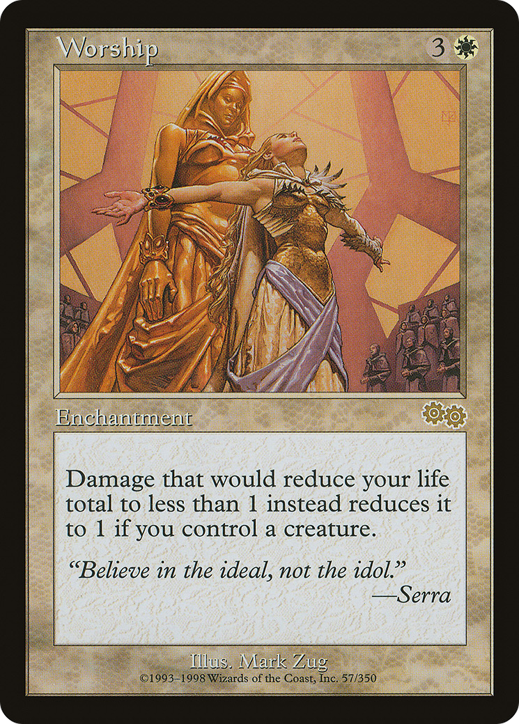 Image of Worship (USG-057) - Urza's Saga