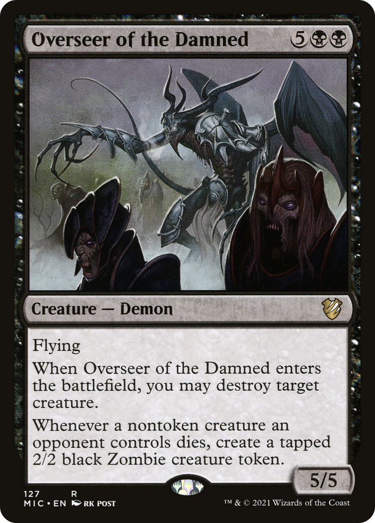 Image of Overseer of the Damned (MIC-127) - Midnight Hunt Commander