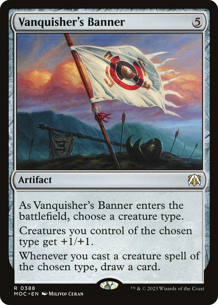 Image of Vanquisher's Banner (MOC-388) - March of the Machine Commander