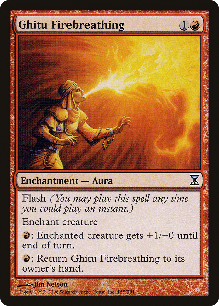 Image of Ghitu Firebreathing (TSP-158) - Time Spiral Foil