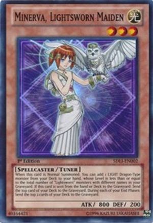 Image of Minerva, Lightsworn Maiden (SDLI-EN002) - Structure Deck: Realm of Light 1st Edition