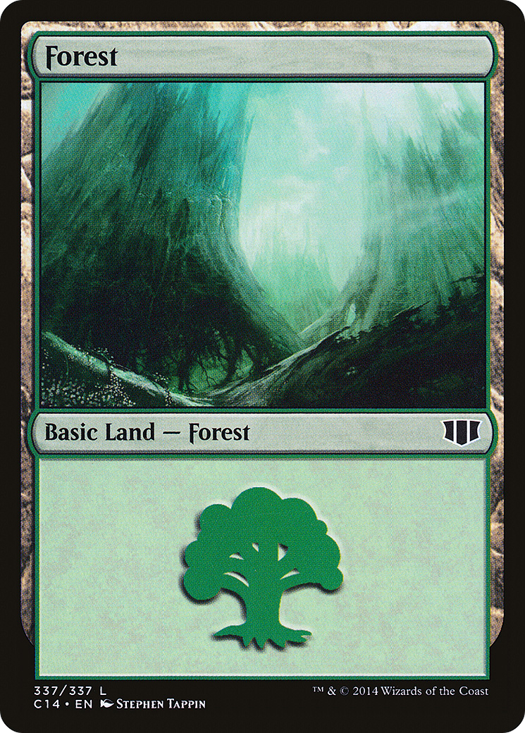 Image of Forest (C14-337) - Commander 2014
