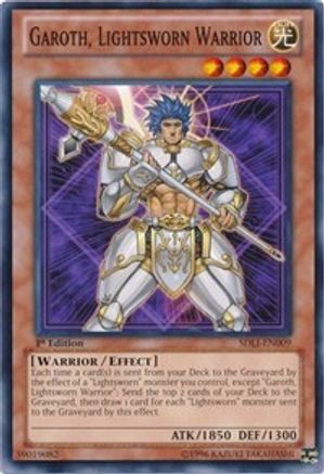Image of Garoth, Lightsworn Warrior (SDLI-EN009) - Structure Deck: Realm of Light 1st Edition
