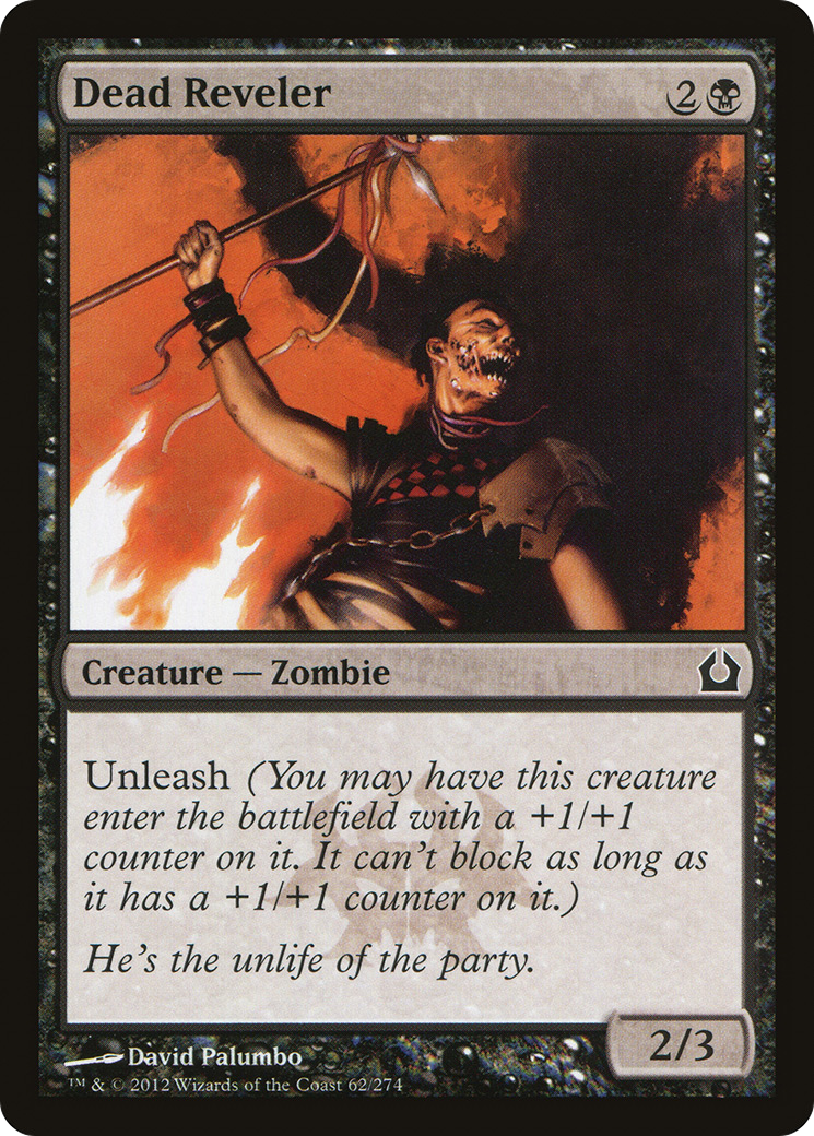Image of Dead Reveler (RTR-062) - Return to Ravnica
